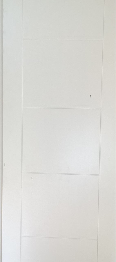 Puerta lacada blanca modelo 4 - Imagen 1