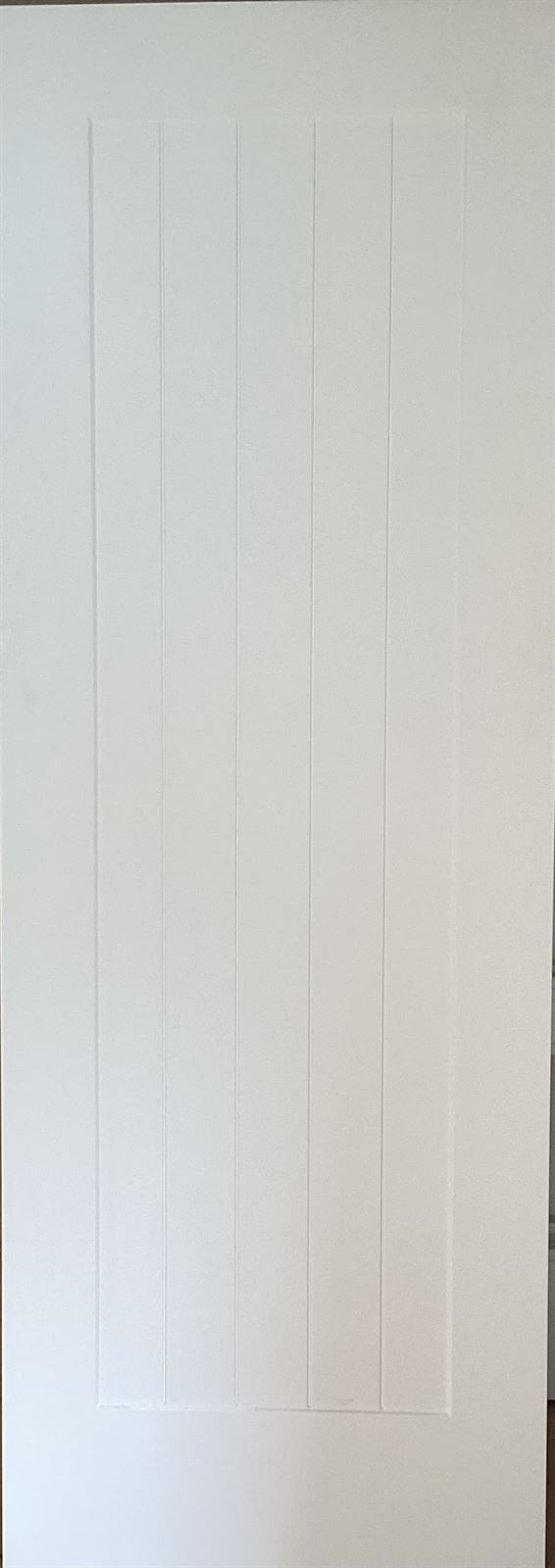 Puerta lacada blanca modelo 9 - Imagen 1